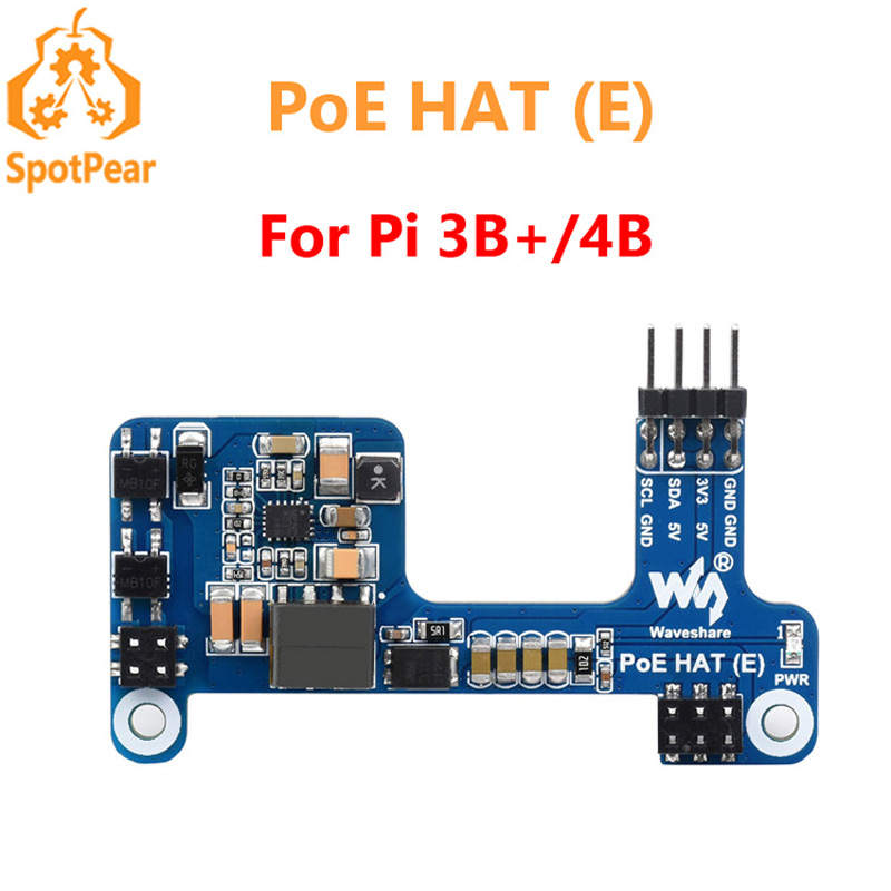 Raspberry Pi 3D Print - Raspberry Pi PoE HAT Power over