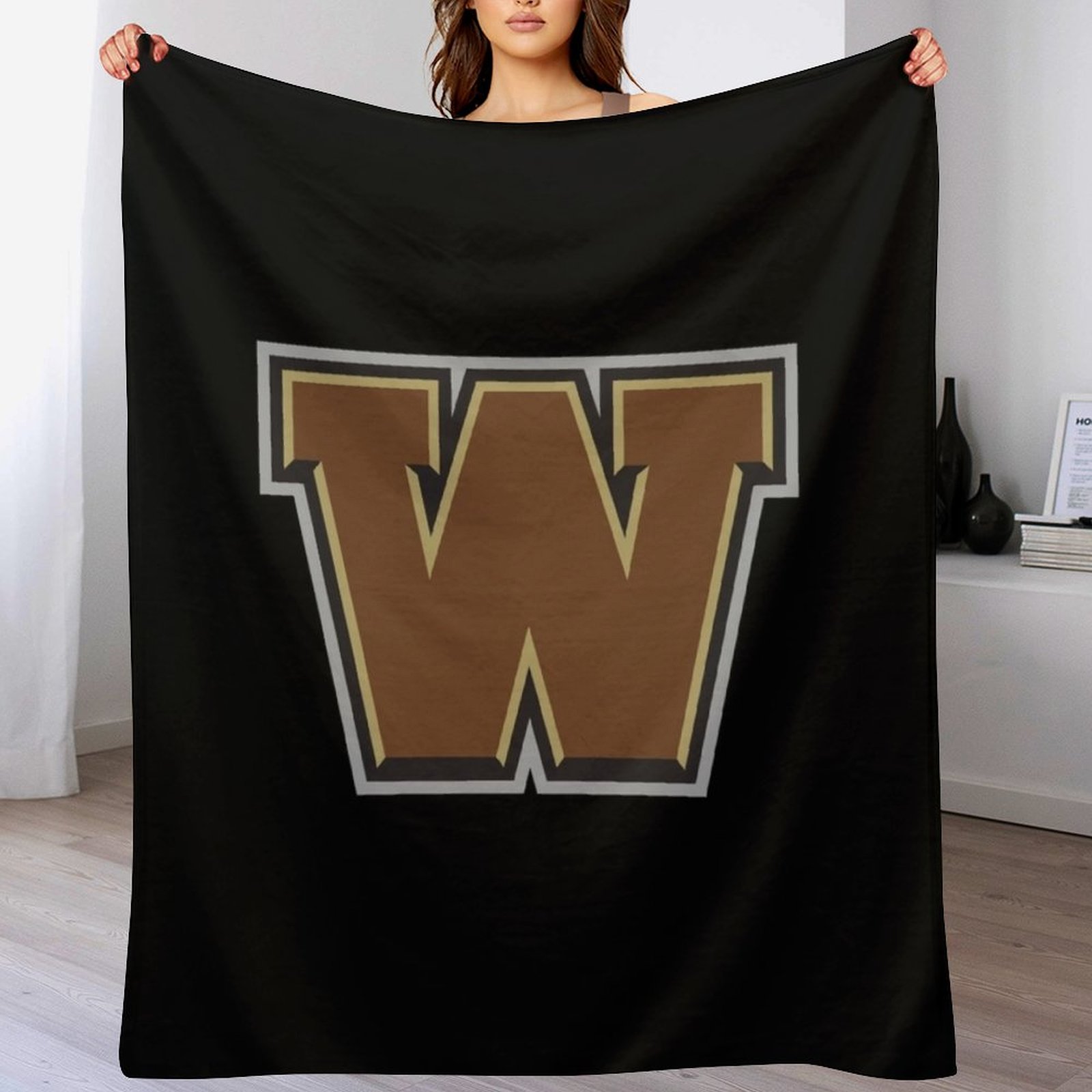 3D Printing Icon - The Western Michigan Iconic Throw Blanket