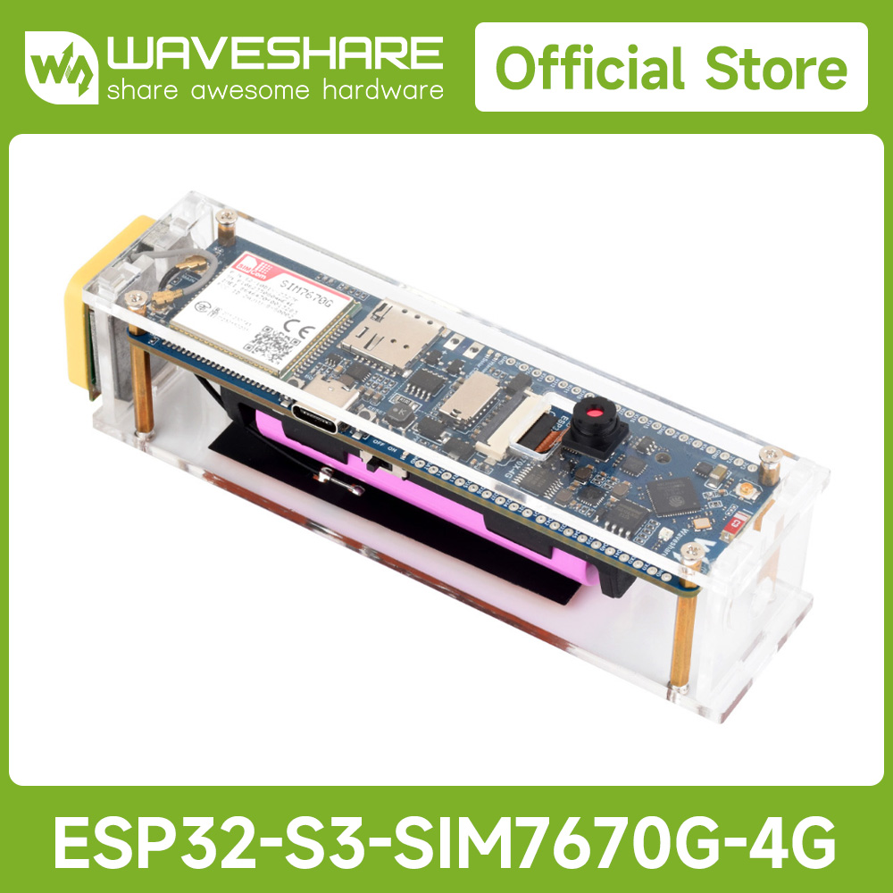 Raspberry Pi 3D Print - Waveshare ESP32-S3 SIM7670G 4G Development Board,