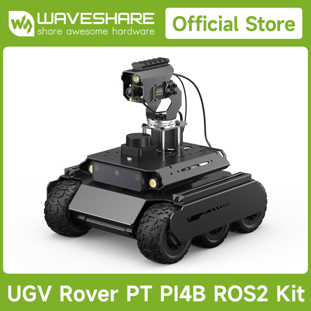 Raspberry Pi 3D Print - Waveshare Rover ROS 2 Open-source 6