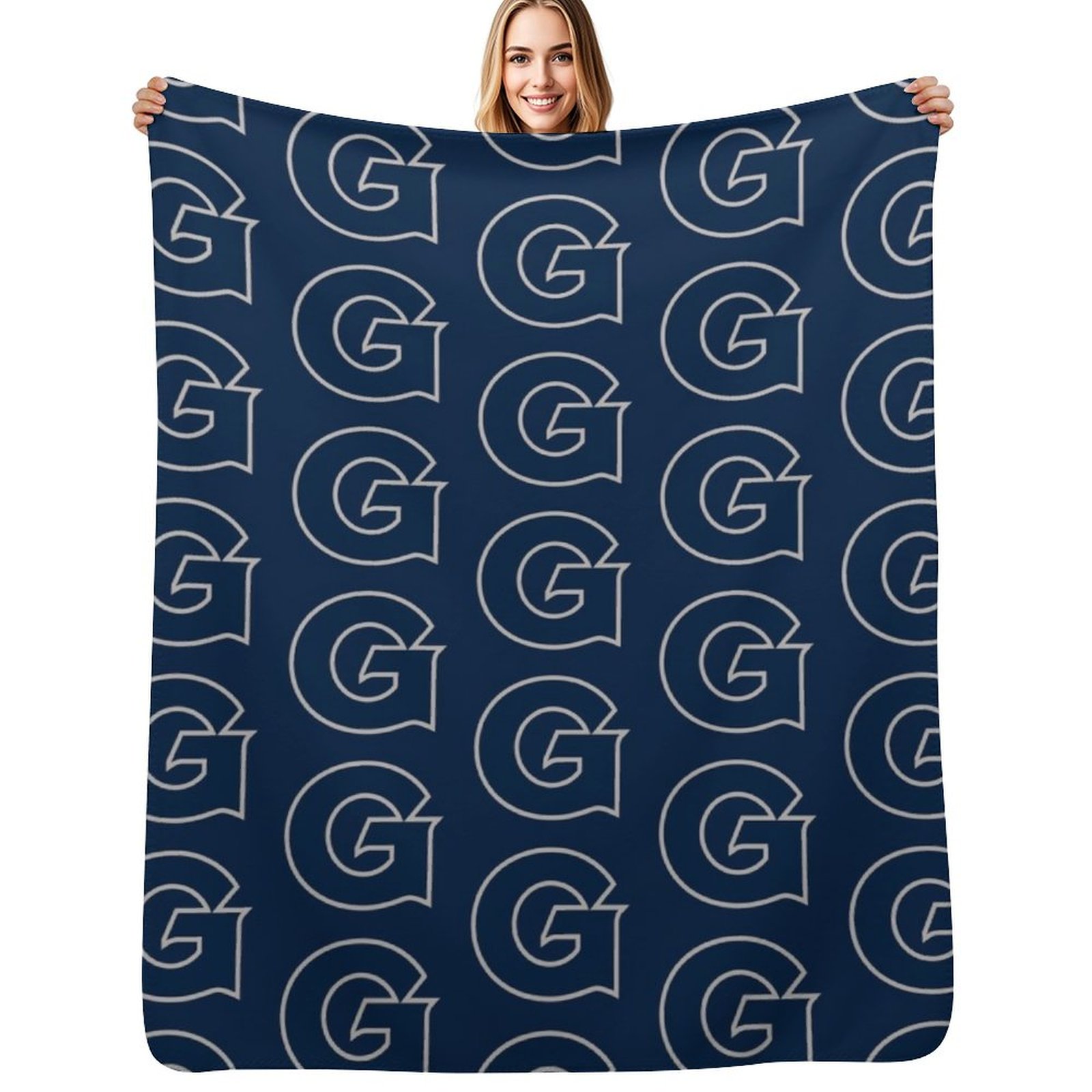 The Georgetown Icon Throw Blan - đánh giá và giá 3D Printing Icon