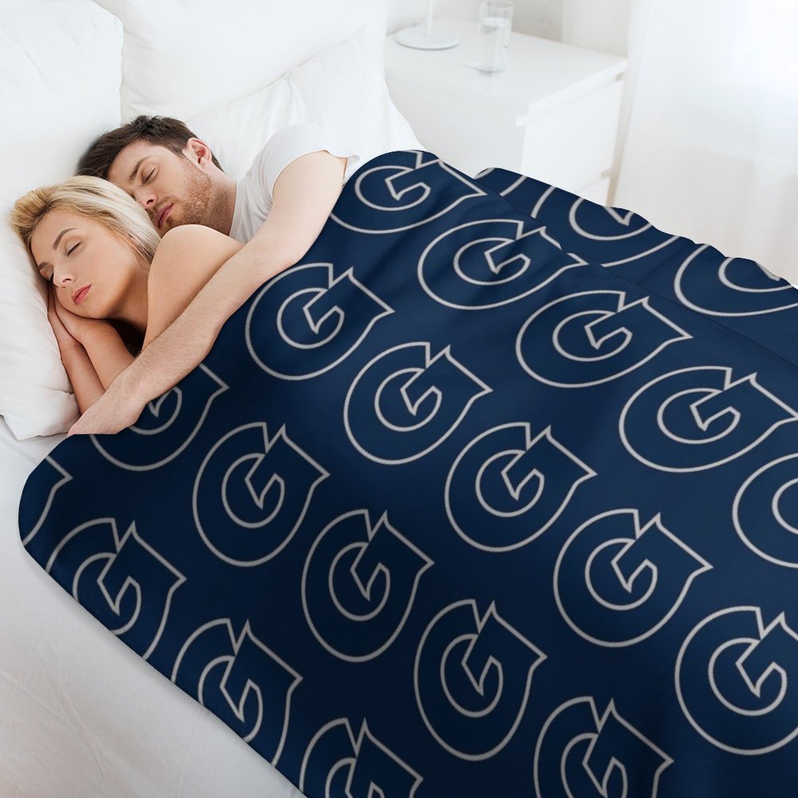 The Georgetown Icon Throw Blan - đánh giá và giá 3D Printing Icon