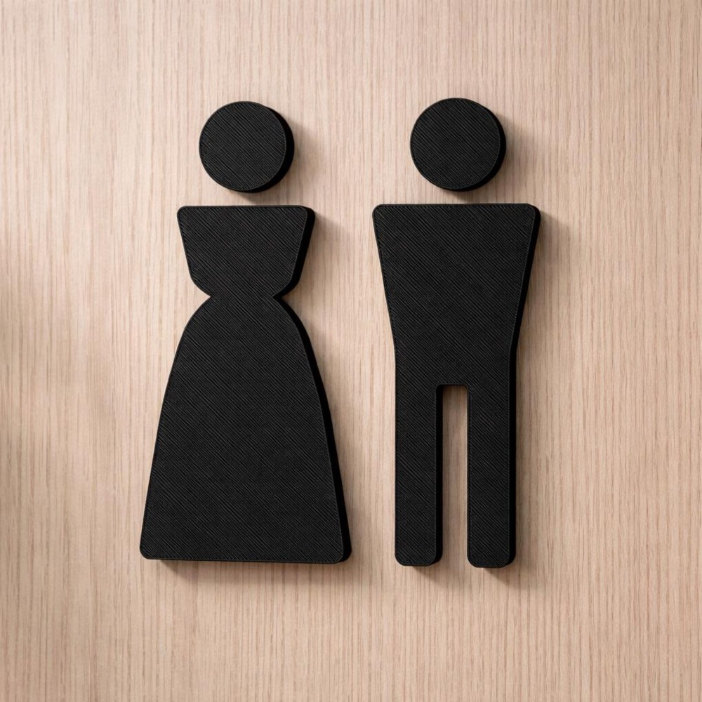 Minimalist 3D Printed Male Fem - đánh giá và giá 3D Printing Icon