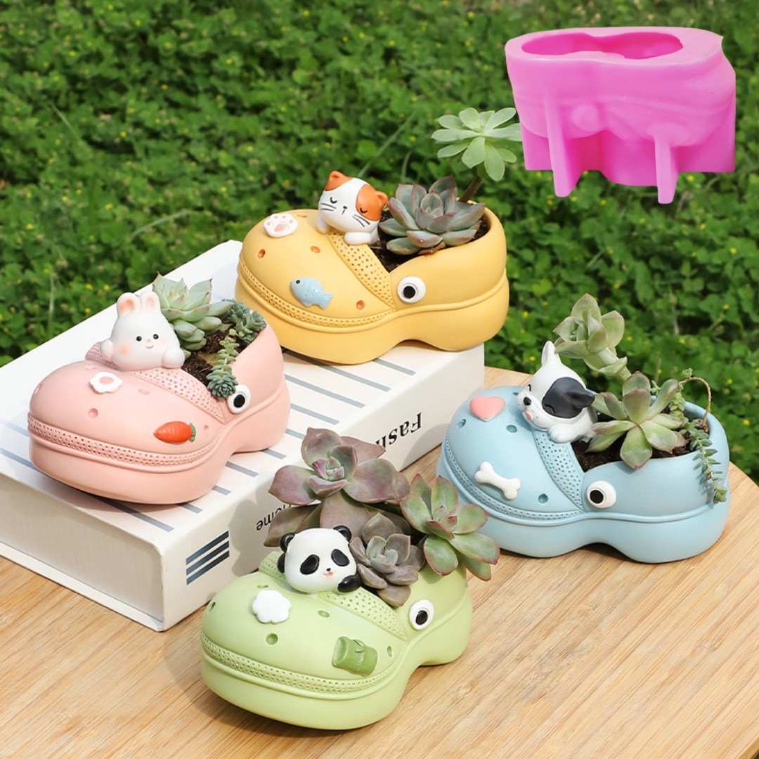 3D Animal Slippers Succulent P - đánh giá và giá 3D Printing Vase
