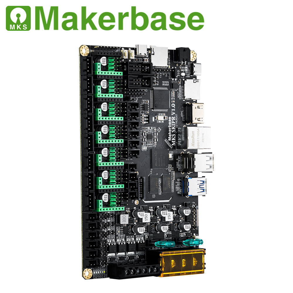 Makerbase MKS SKIPR 3D Printer - đánh giá và giá Raspberry Pi 3D Print