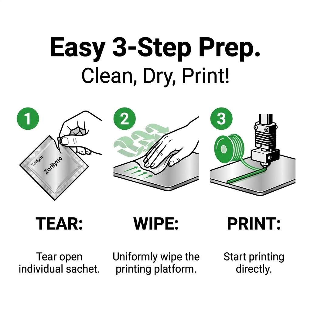 3D Printer Bed Cleaning Wipes  - đánh giá và giá 3D Printer Bed Spring