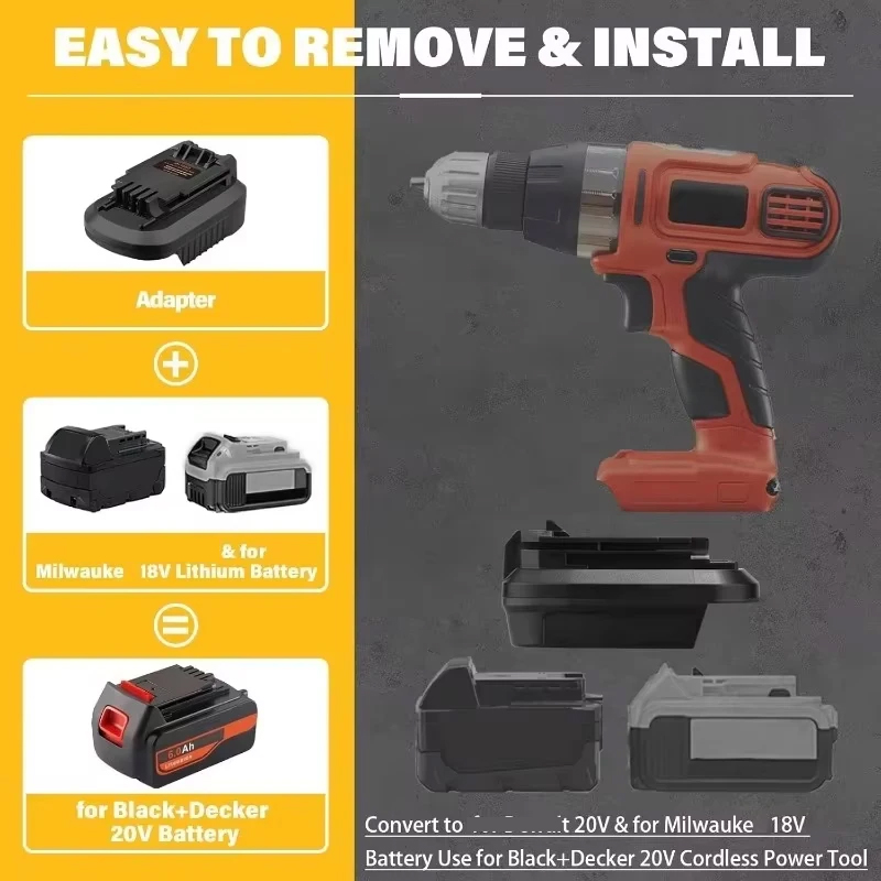 For Black Decker Tool Adapter  - đánh giá và giá Black+Decker Tool Cordless