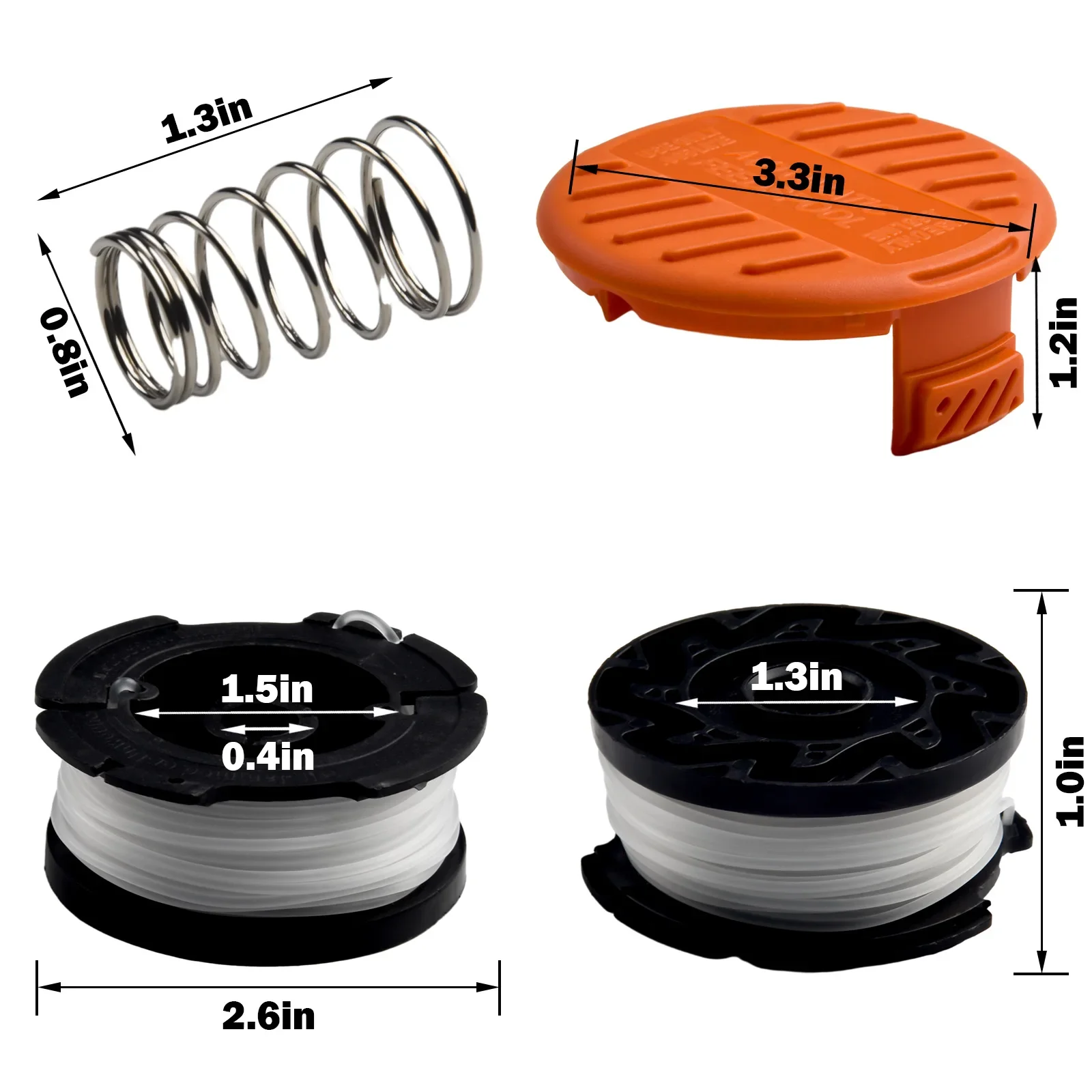 Trimmer Spool & Cap & Spring F - đánh giá và giá Black+Decker Tool Cordless
