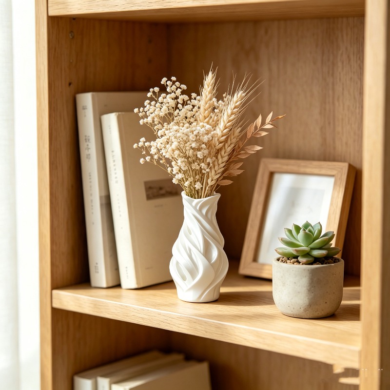 3D Printed Twisted Wave Vase O - đánh giá và giá 3D Printing Vase