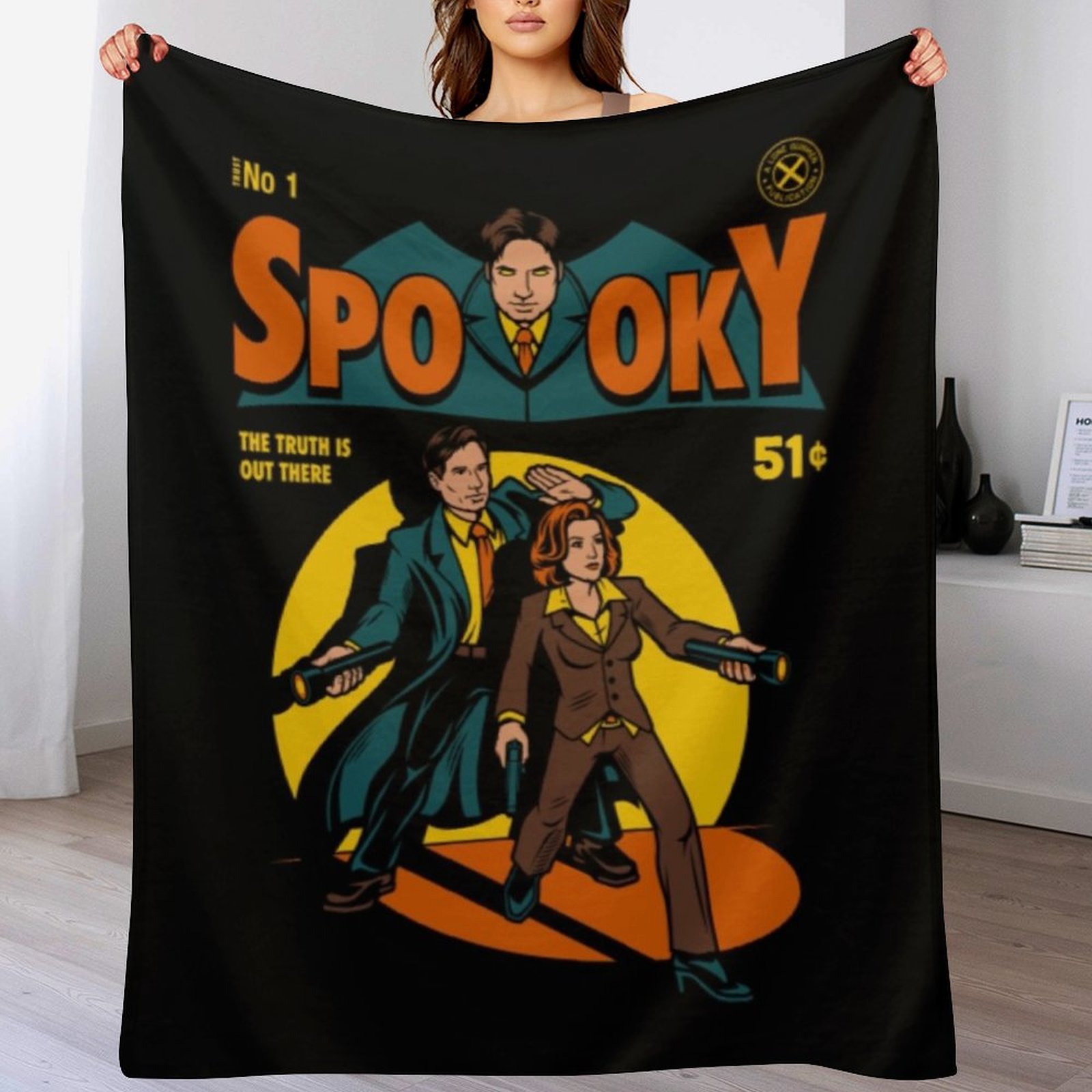 X Files, Spooky Comic Throw Bl - đánh giá và giá 3D Printing File