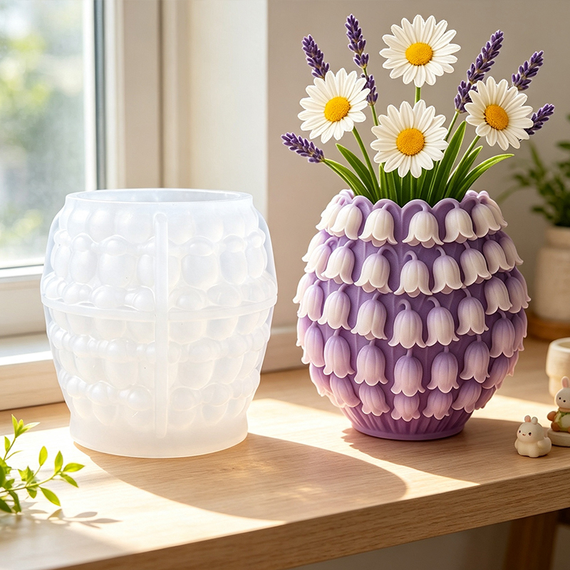 3D Lily of the Valley Vase Sil - đánh giá và giá 3D Printing Vase