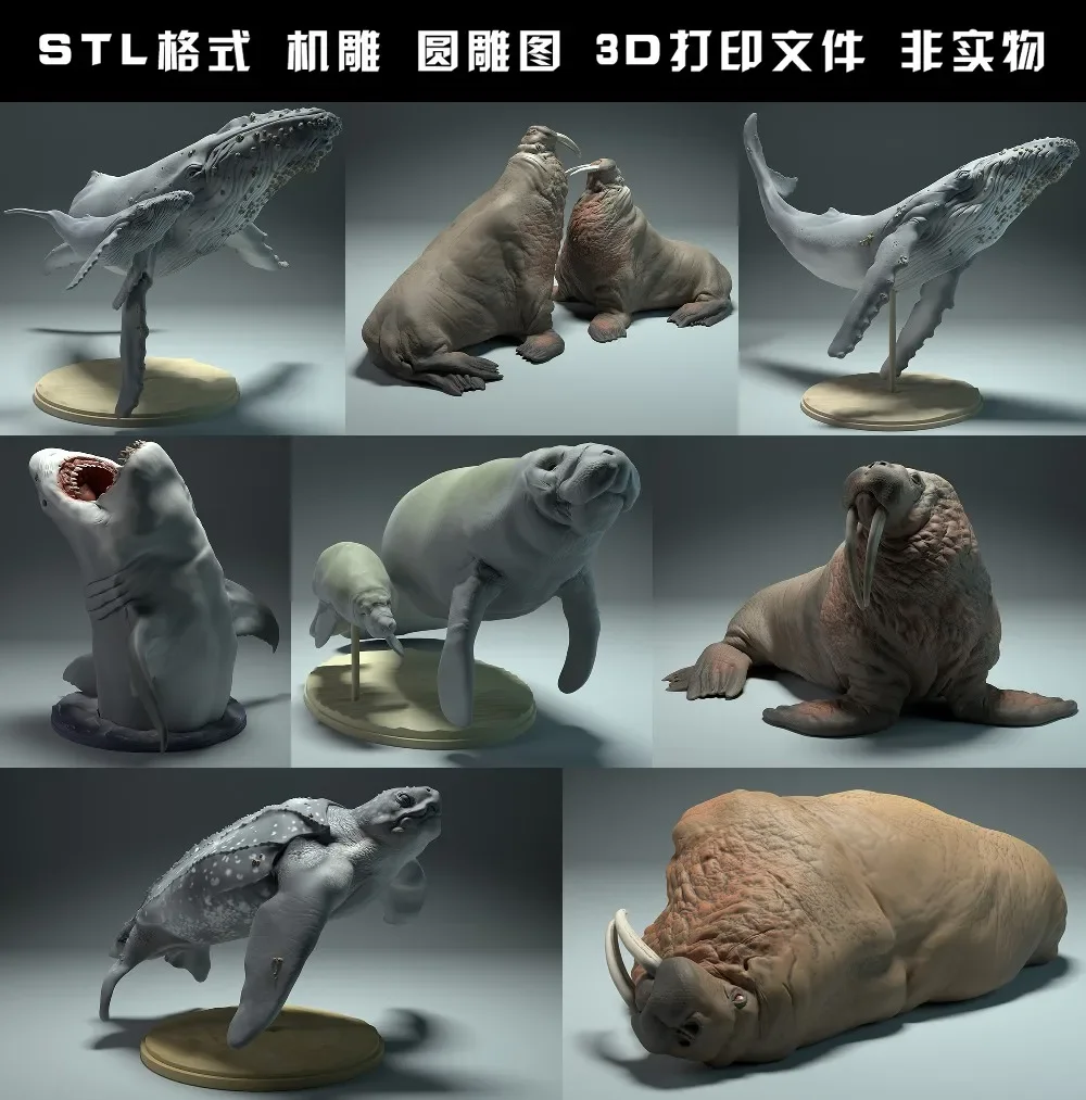 animals, polar bear, takin, wo - đánh giá và giá 3D Printing File