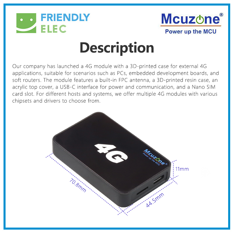 NanoPi Zero2_4G Module   Drive - đánh giá và giá Raspberry Pi 3D Print