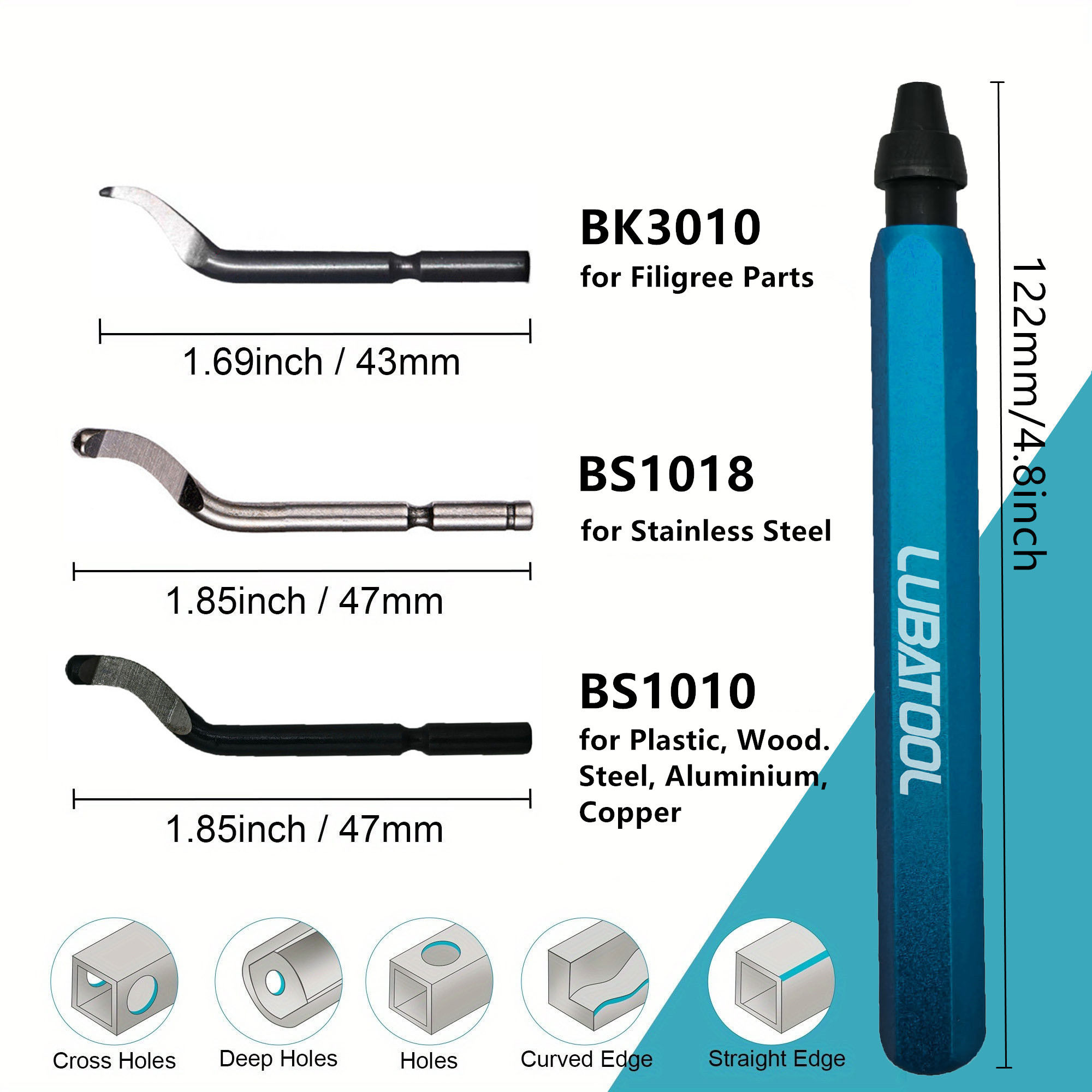 LUBATOOL Deburring Tool with 1 - đánh giá và giá 3D Printing File
