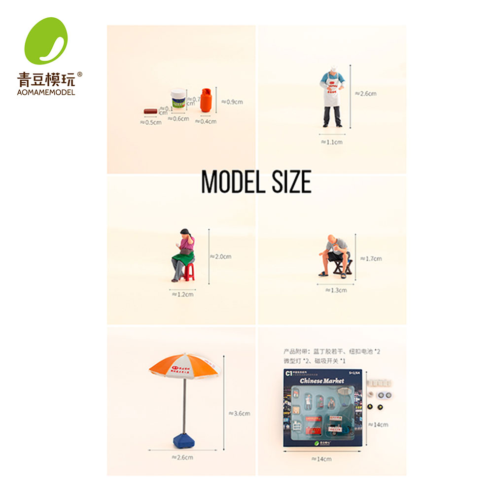 1/64 Night market s Model Kit- - đánh giá và giá 3D Printing Ideas