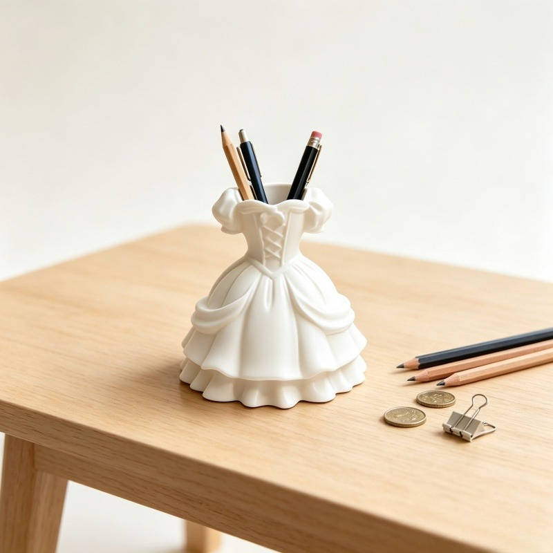 3D Printed White Princess Loli - đánh giá và giá 3D Printing Vase