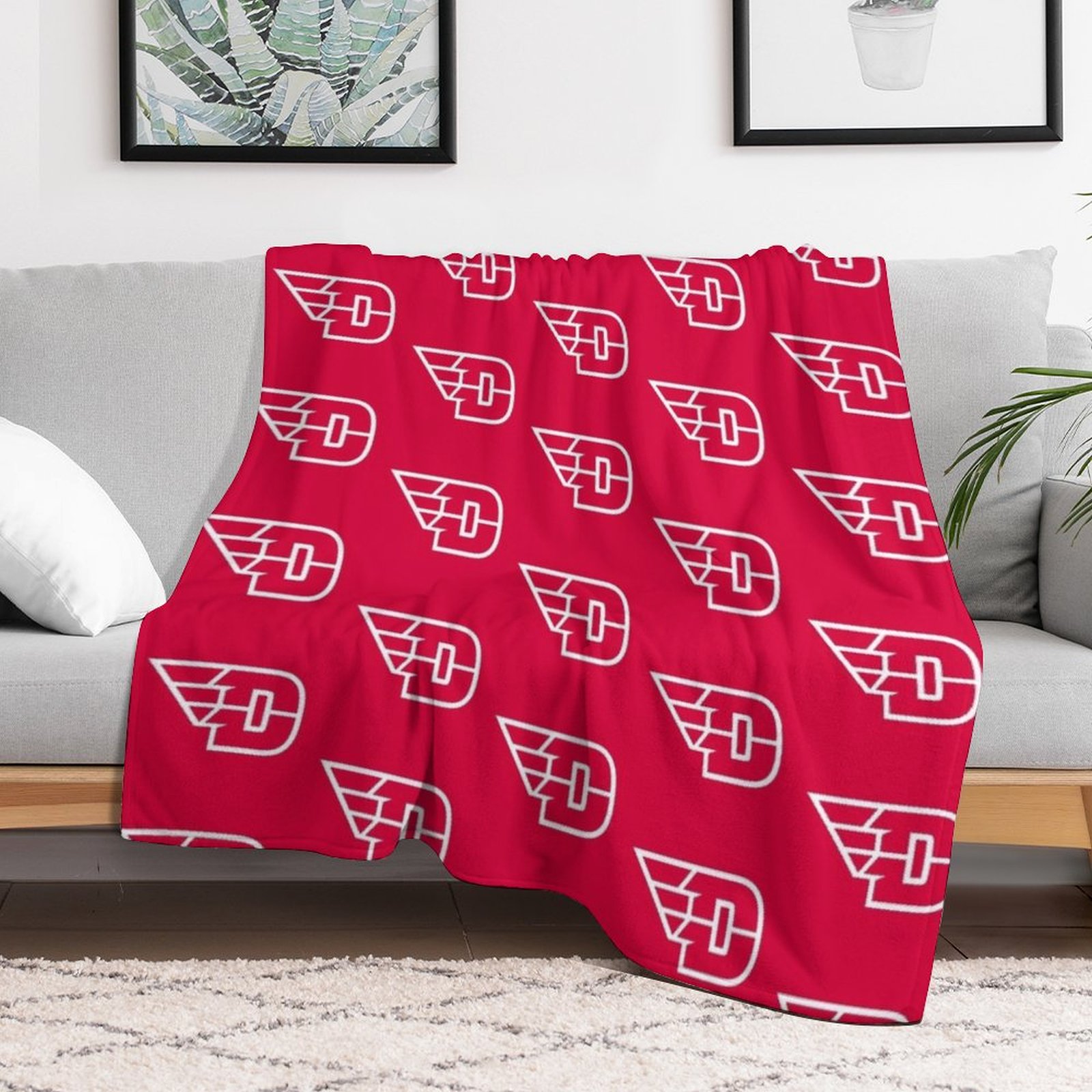 The Dayton Icon Throw Blanket  - đánh giá và giá 3D Printing Icon