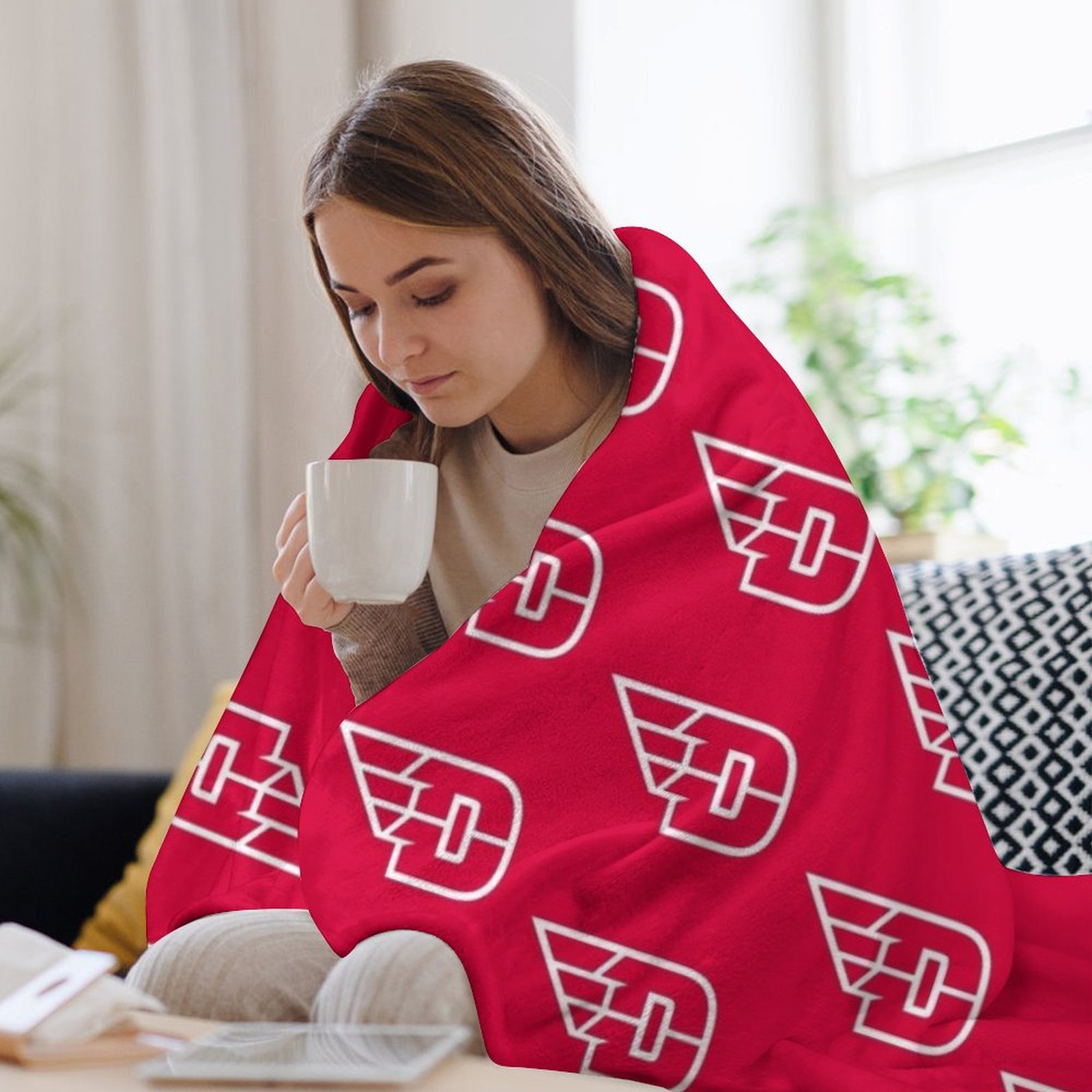 The Dayton Icon Throw Blanket  - đánh giá và giá 3D Printing Icon