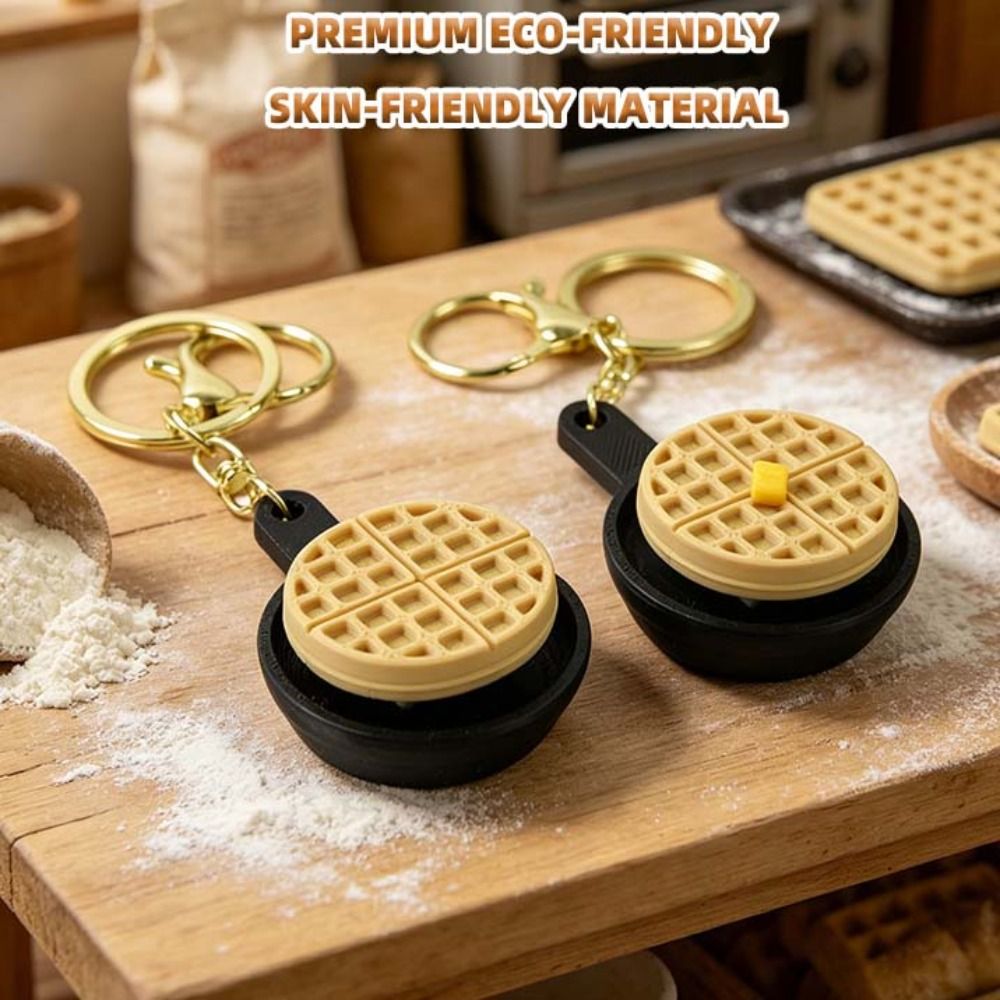 Rabbit cake Waffle Cake Keycha - đánh giá và giá 3D Printing Rabbit