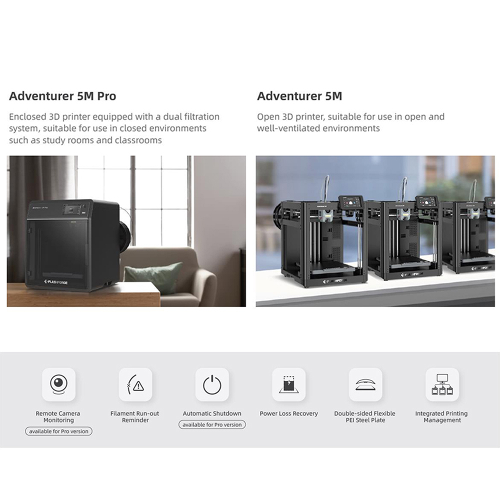 Flashforge Adventurer 5M Pro 3 - đánh giá và giá 3D Printing File